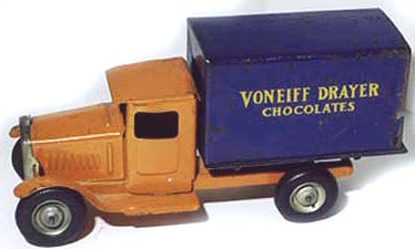 voneiff drayer toy chocolate rare truck